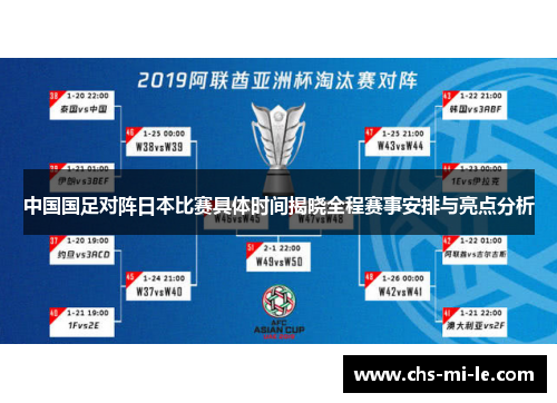 中国国足对阵日本比赛具体时间揭晓全程赛事安排与亮点分析 中国国足对阵日本比赛具体时间揭晓全程赛事安排与亮点分析